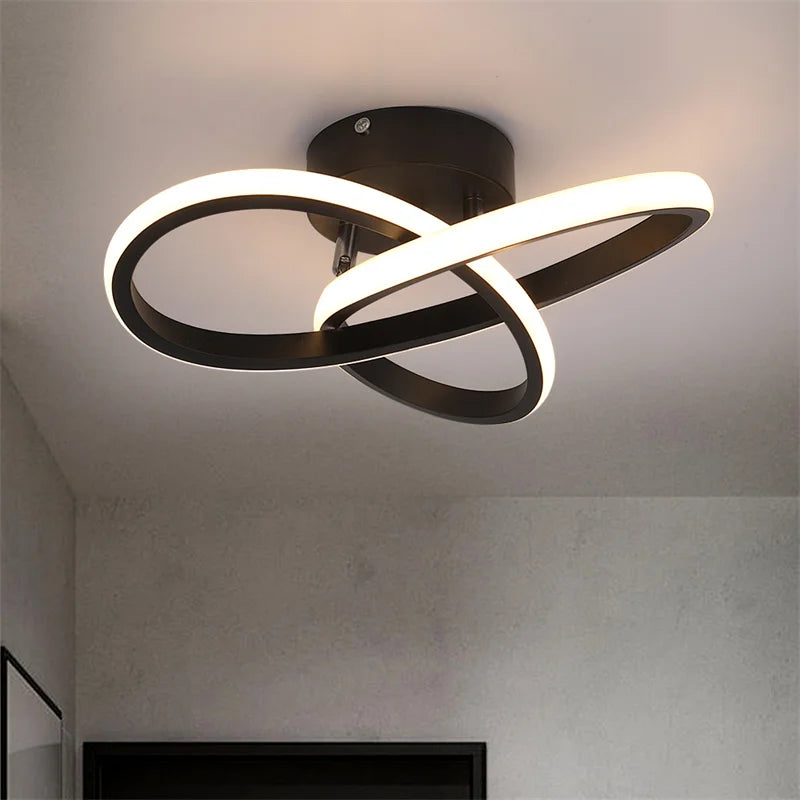 A decorative designed ceiling lamp Yahav's home lighting