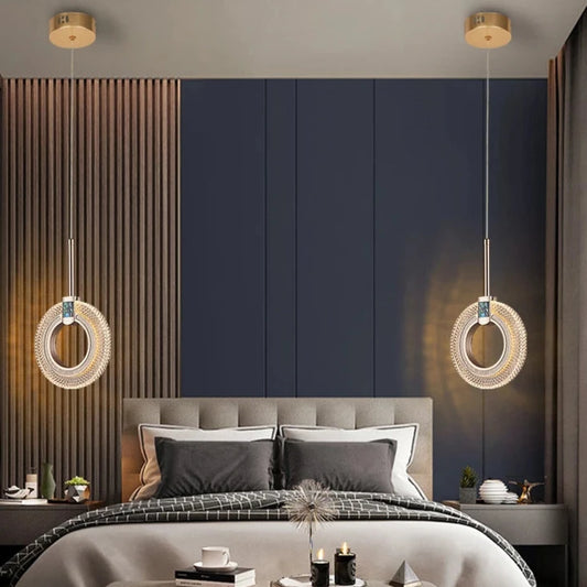 A luxurious chandelier for a bedroom and wardrobe Yahav's home lighting