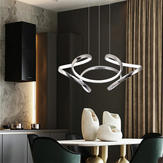 Creative Hanging LED Chandelier Yahav's home lighting