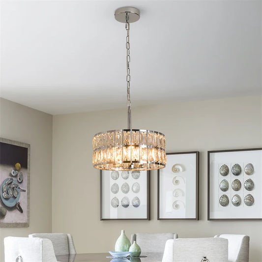 Elegant Hanging Crystal Chandelier Yahav's home lighting