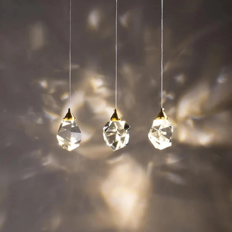 Exquisite Hanging Crystal LED Ceiling Lamp Yahav's home lighting