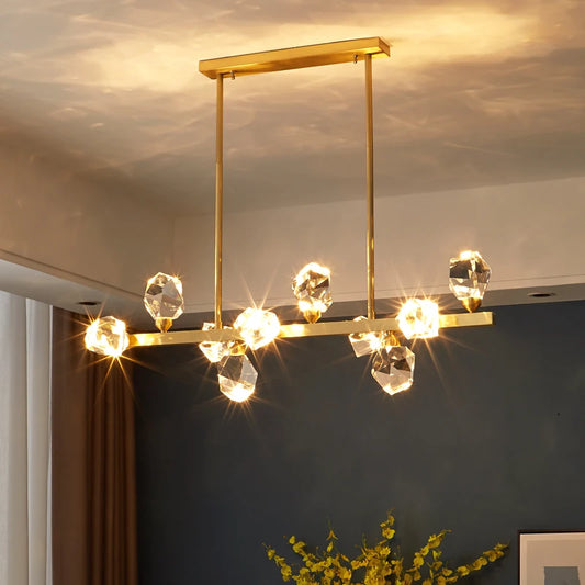 Exquisite Hanging Decorative Crystal Chandelier Yahav's home lighting