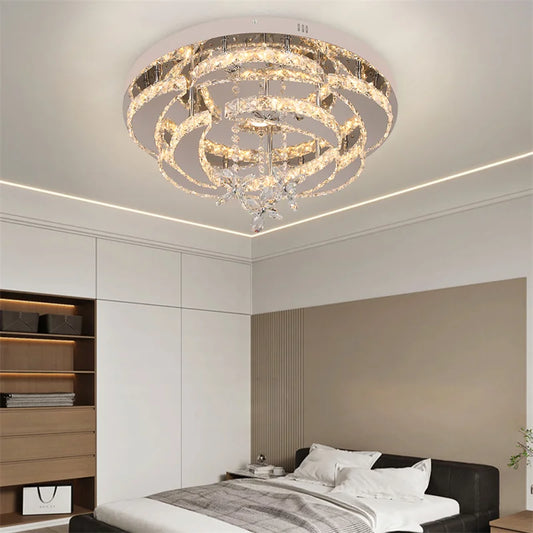 Gorgeous Hanging Crystal Chandelier Yahav's home lighting