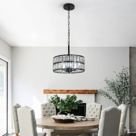 Hanging Crystal Chandelier Yahav's home lighting