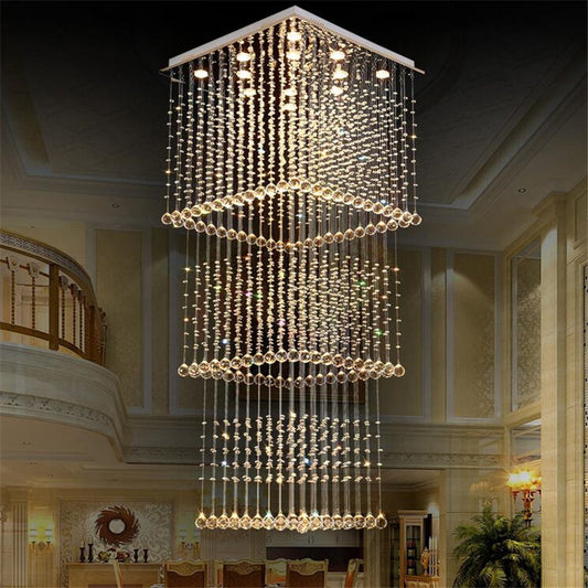 Stunning Large Crystal Ceiling Lamp Yahav's home lighting